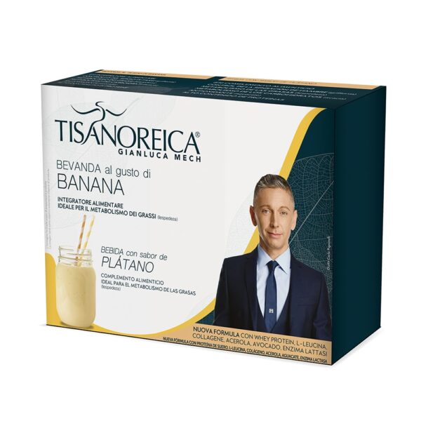 Bevanda al gusto banana tisanoreica (4 PAT x 31,5g)