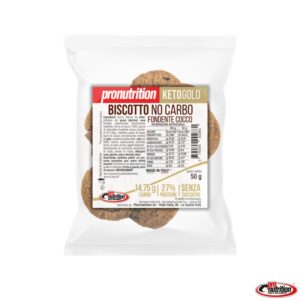Biscotto keto nocarb fondente cocco 50gr