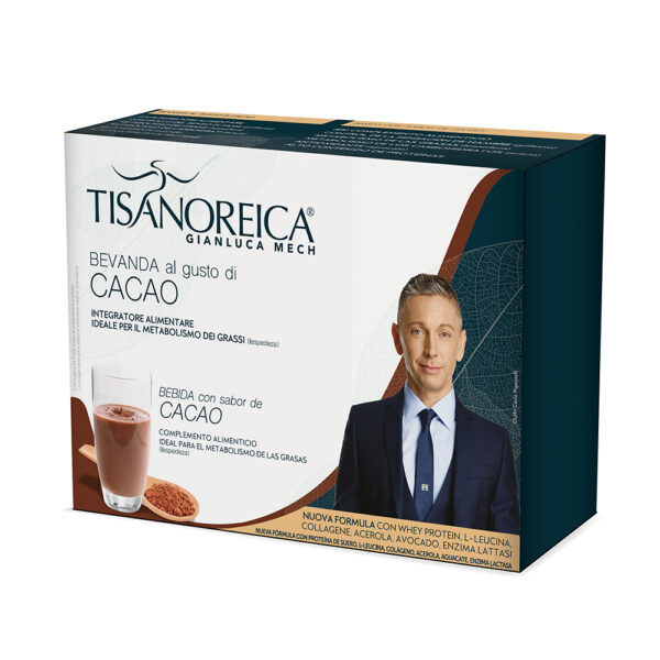 Bevanda al gusto cacao tisanoreica (4 PAT x 31,5g)