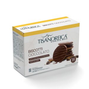 Biscotti al gusto di cioccolato tisanoreica (4X4 Biscotti)