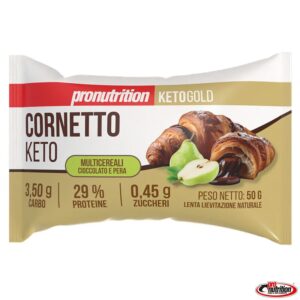 Cornetto multicereali pera e cioccolato 50 gr.