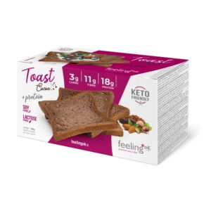 Toast +protein 4 X 40gr cacao