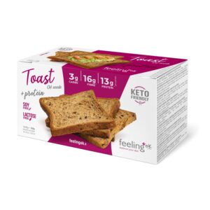 Toast +protein 4 X 40gr semi
