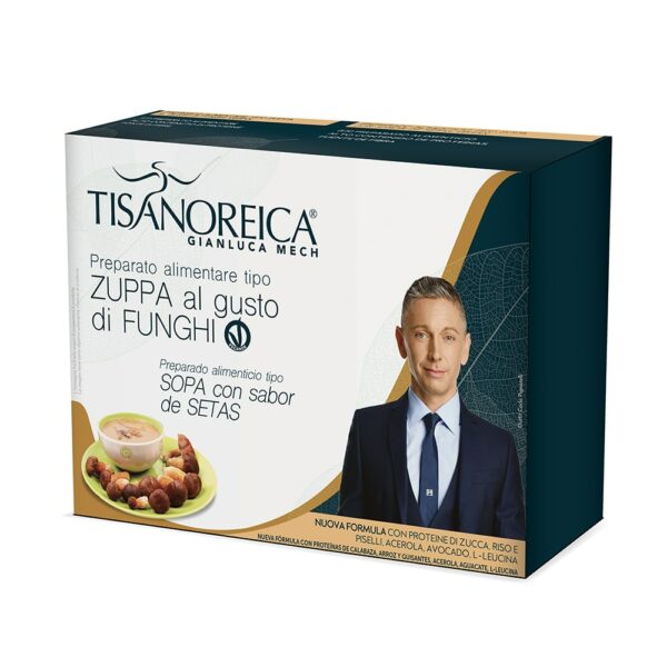 Tisanoreica zuppa vegan al gusto funghi (4x34g)