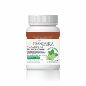 Tisanoreica chewingum gusto menta balance & drain (50 Pezzi)