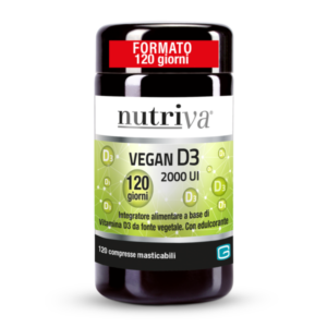 Nutriva VEGAN D3 2000 UI 120 giorni