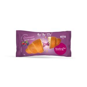 Croissant ripieno di crema ai frutti di bosco +protein